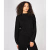 Women's Cashmere Jumper, Black - Sweaters - 2