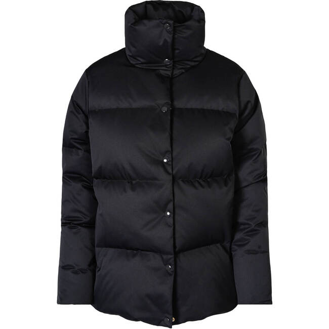 Women's Antares Down Jacket, Jet Black - Jackets - 1