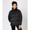 Women's Antares Down Jacket, Jet Black - Jackets - 2 - thumbnail