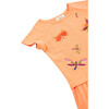 Dragonfly Dress, Peach - Dresses - 3 - thumbnail