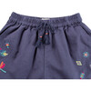 Embroidered Shorts, Navy - Shorts - 3