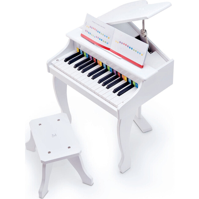 Deluxe Happy Grand Piano White - Musical - 1