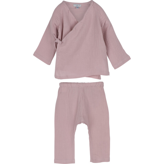 Baby Jaden Kimono Set, Lavender
