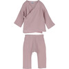Baby Jaden Kimono Set, Lavender - Mixed Apparel Set - 1 - thumbnail