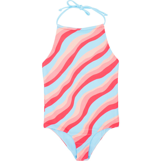 Riviera Reversible One Piece, Reef Stripe - One Pieces - 1