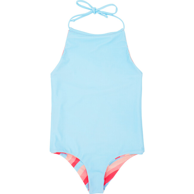 Riviera Reversible One Piece, Reef Stripe - One Pieces - 3