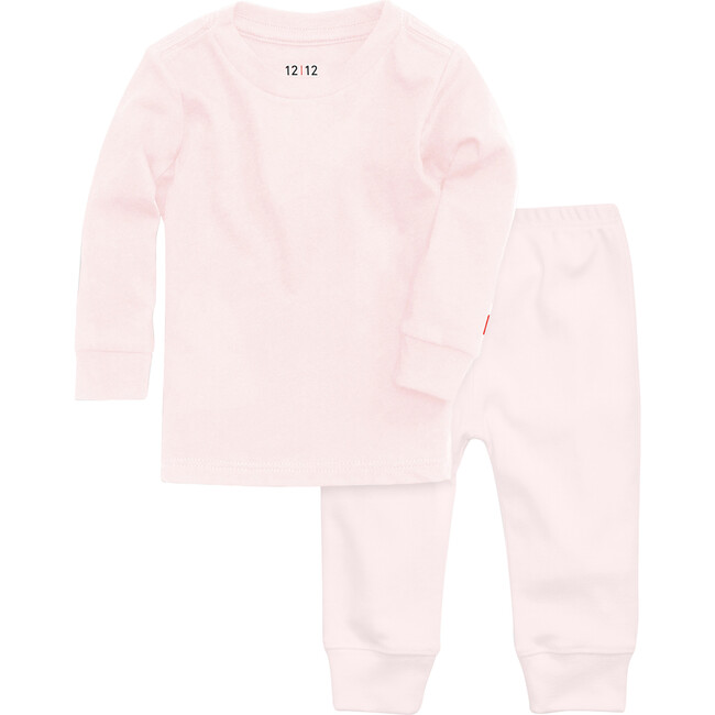 The Organic Baby Lounge Set, Pink - Mixed Apparel Set - 1