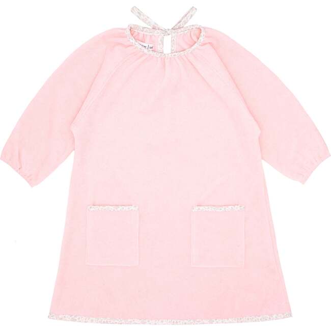 Girls French Terry Dress, Pink