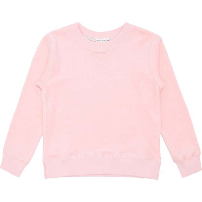 Unisex French Terry Sweatshirt, Pale Pink
