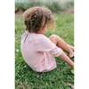 Girls French Terry Dress, Pink - Cover-Ups - 2