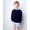 Unisex French Terry Sweatshirt, Navy - Sweatshirts - 3