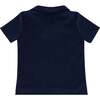 Boys French Terry Polo Shirt, Navy - Polo Shirts - 4