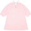 Girls French Terry Dress, Pink - Cover-Ups - 5