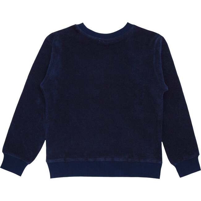 Unisex French Terry Sweatshirt, Navy - Sweatshirts - 4