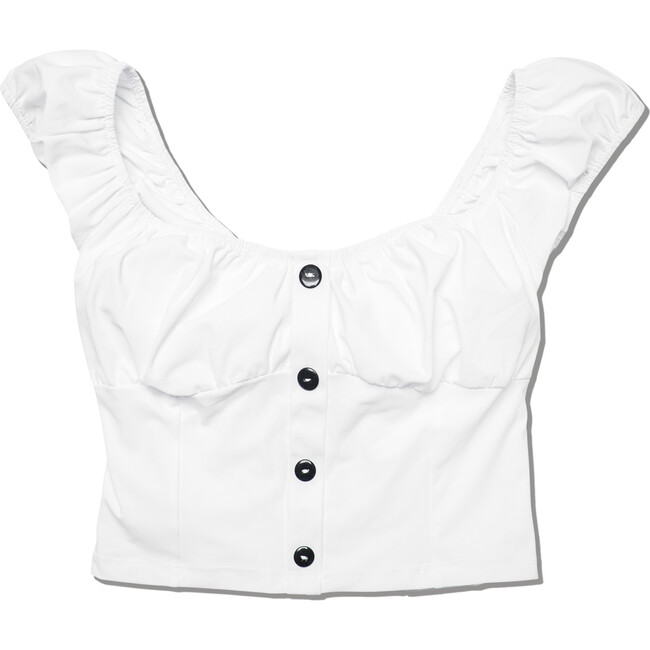 Women's Anne Top, Snow - Two Pieces - 1