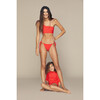 Women's Marguerite Bottom, Apple Red - Two Pieces - 3