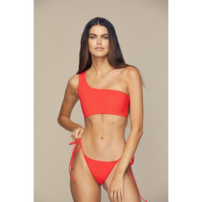 Women's Camille Top, Apple Red - Two Pieces - 3