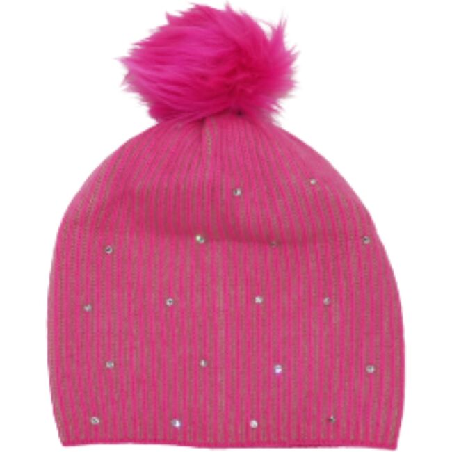 Women's Ribbed Beanie, Pink