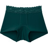 Women's Emily Shortie Period Panty, Dark Green - Period Underwear - 1 - thumbnail