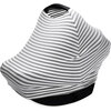 Multi-use Cover, Gray and White Stripes - Nursing Covers - 1 - thumbnail