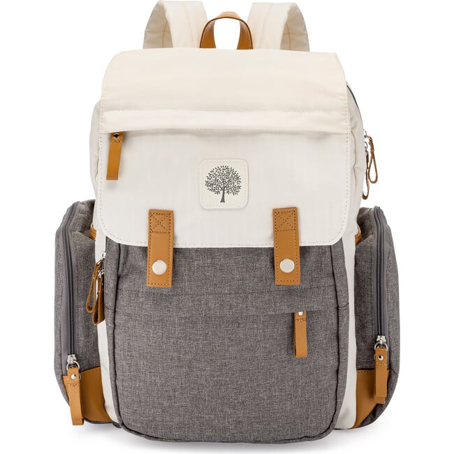 Birch Diaper Backpack, Cream - Backpacks - 1