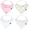 Blush Bandana Bib Set - Bibs - 1 - thumbnail