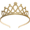Gold Tiara Headband, Gold - Hair Accessories - 1 - thumbnail