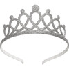 Silver Tiara Headband, Silver - Hair Accessories - 1 - thumbnail