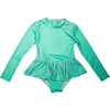 St Barth Swimsuit, Mint Green Apple - One Pieces - 1 - thumbnail