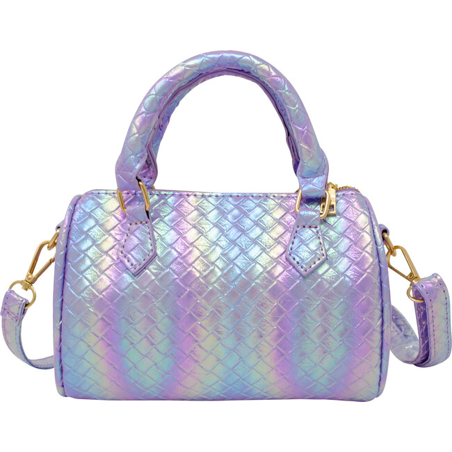 Mermaid Scale Duffle Handbag, Lavender