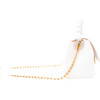 Jelly Quilted Heart Lock Bag w/Coinpurse, White - Bags - 2
