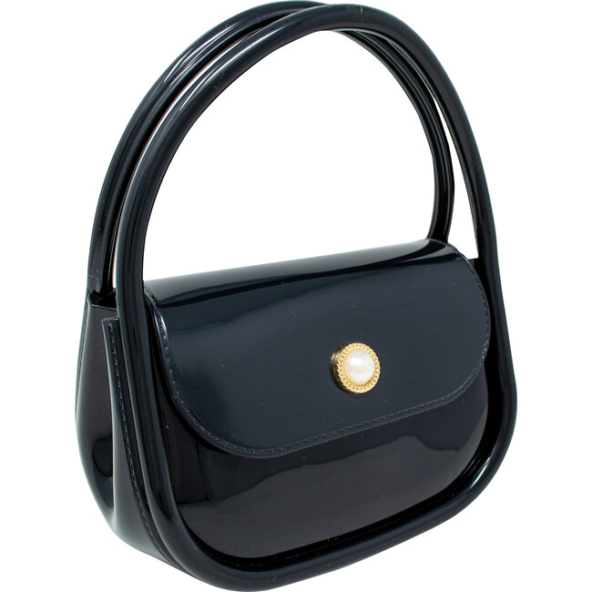 Jumbo Jelly Hobo Bag, Black - Bags - 3