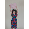 Ada Jumpsuit, Magenta - Rompers - 2