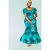 Women's Rachel Dress, Turquoise - Dresses - 3