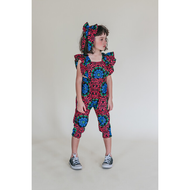 Ada Jumpsuit, Magenta - Rompers - 3