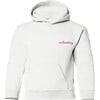 Personalized Small Embroidery Baby Pullover Fleece Hoodie, White - Sweatshirts - 1 - thumbnail