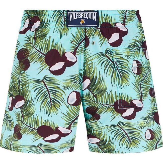 Coconuts Jim Swim Trunks, Bleu Lazuli - Swim Trunks - 2