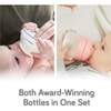 Ultimate Newborn Baby Bottle Feeding Set, Pink - Bottles - 3