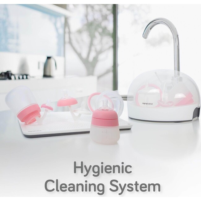 Ultimate Newborn Baby Bottle Feeding Set, Pink - Bottles - 4