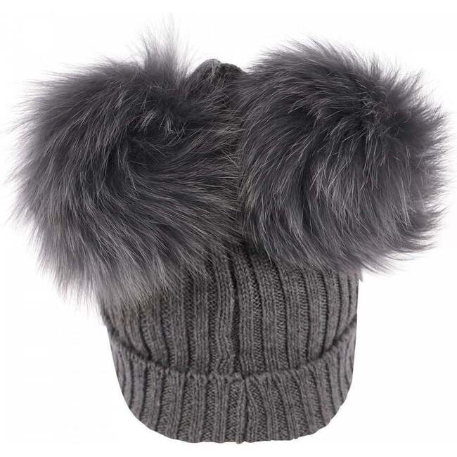 Wool Hat, Gray - Hats - 1