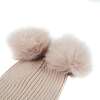 Wool Hat, Beige - Hats - 2