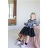 Plaid Tutu Dress, Black - Dresses - 2