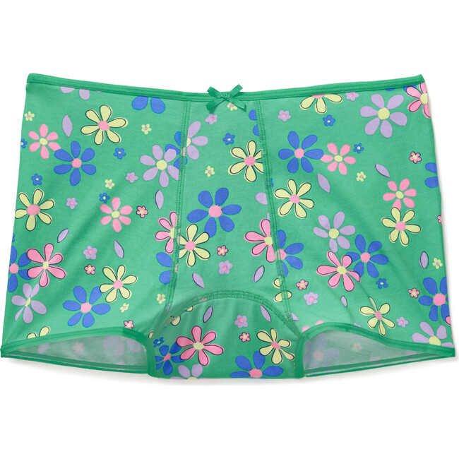 Aidan Shortie Period Panty, Floral Green
