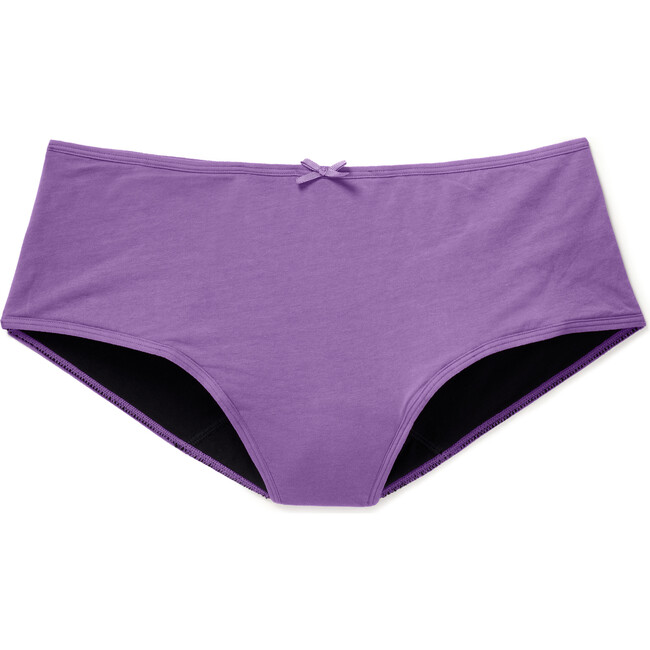 Blake Midi Brief Period Panty, Dark Purple