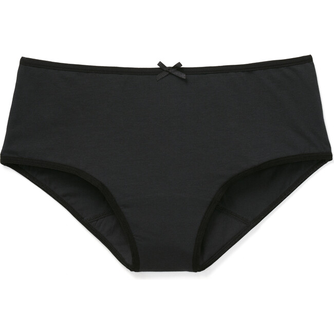 Blake Midi Brief Period Panty, Black - Period Underwear - 1