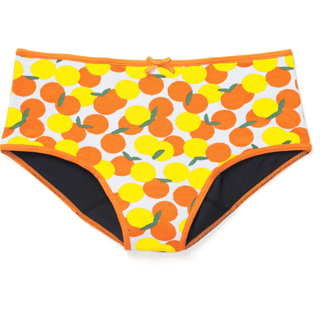 Blake Midi Brief Period Panty, Convo Orange - Period Underwear - 1