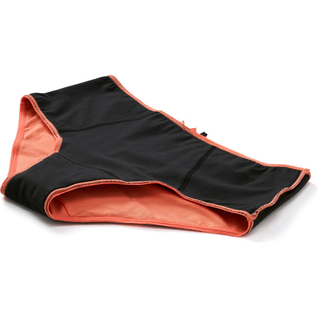 Blake Midi Brief Period Panty, Medium Orange - Period Underwear - 3