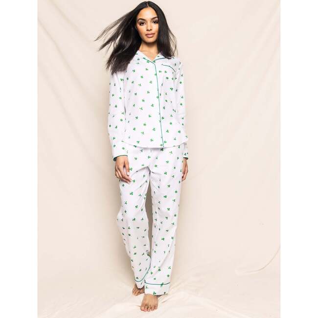 Women's Pajama Set, Shamrocks - Pajamas - 2
