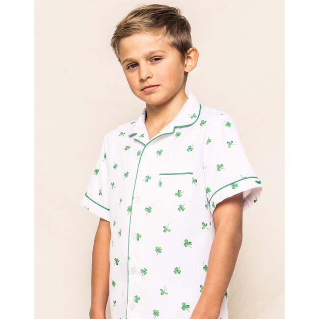 Kids Classic Short Set, Shamrocks - Pajamas - 3