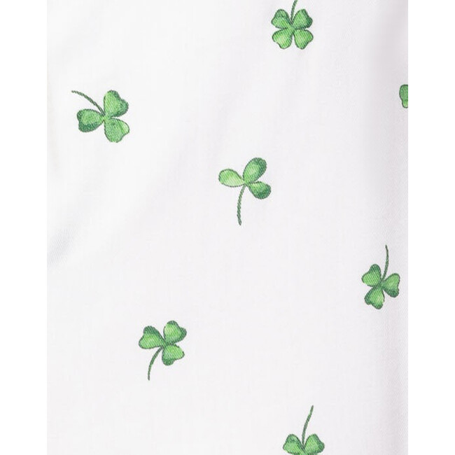 Women's Long Sleeve Short Set, Shamrocks - Pajamas - 4